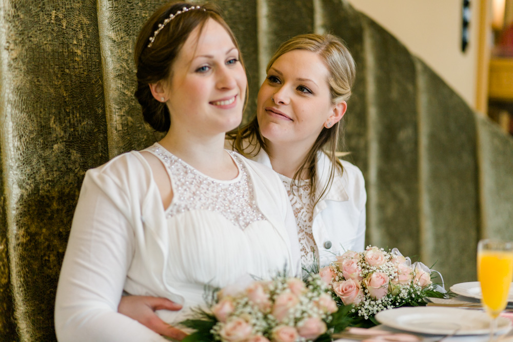 Hochzeit im Standesamt Wandsbek und Ohlendorffsche Villa in Volksdorf